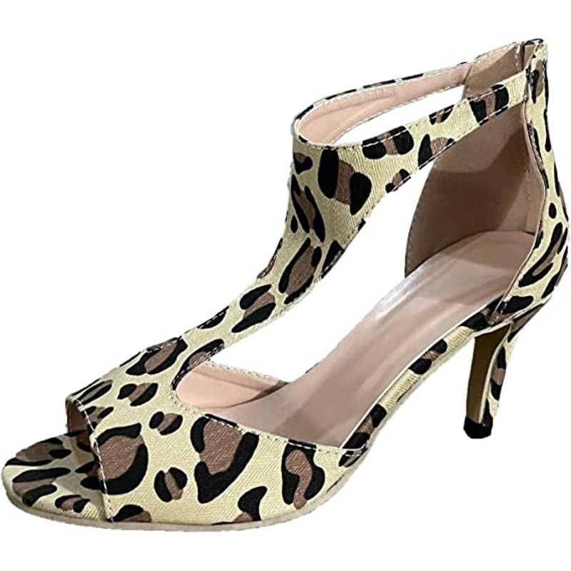 Other Heeled Sandals Womens Size 8 Peep Toe Pump Heel Size US 8 / IT 38 - 14 Thumbnail