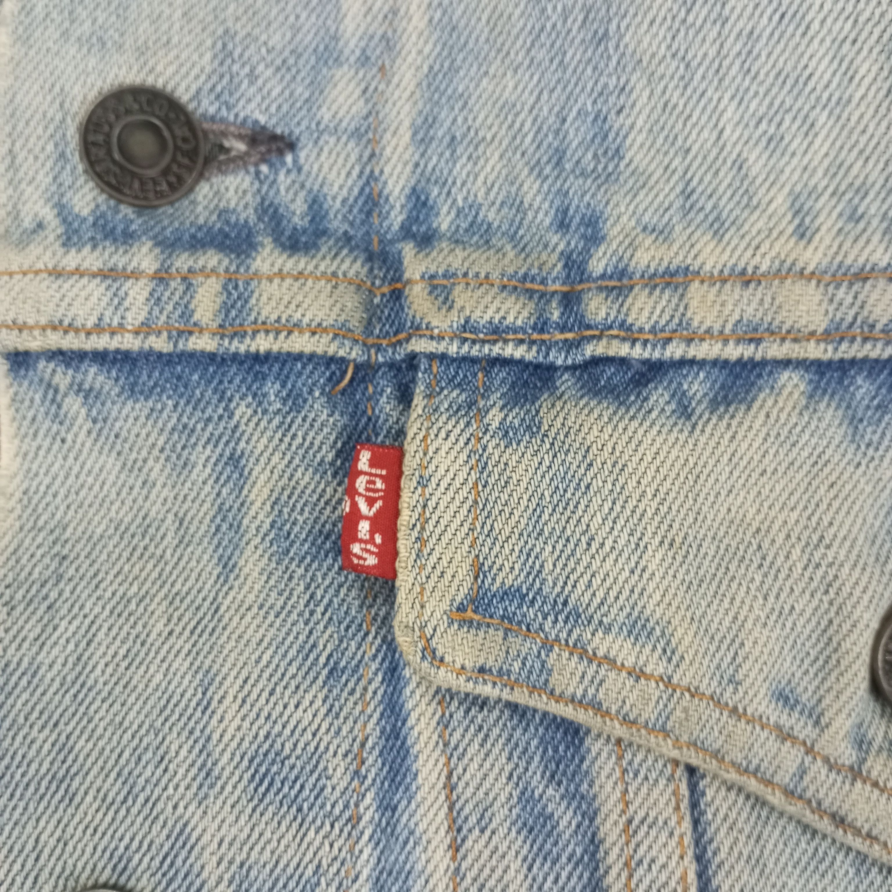 Levi's × Vintage Levis X Custom Skulls Design Jacket Fashion Streetwear Style Size US S / EU 44-46 / 1 - 9 Thumbnail