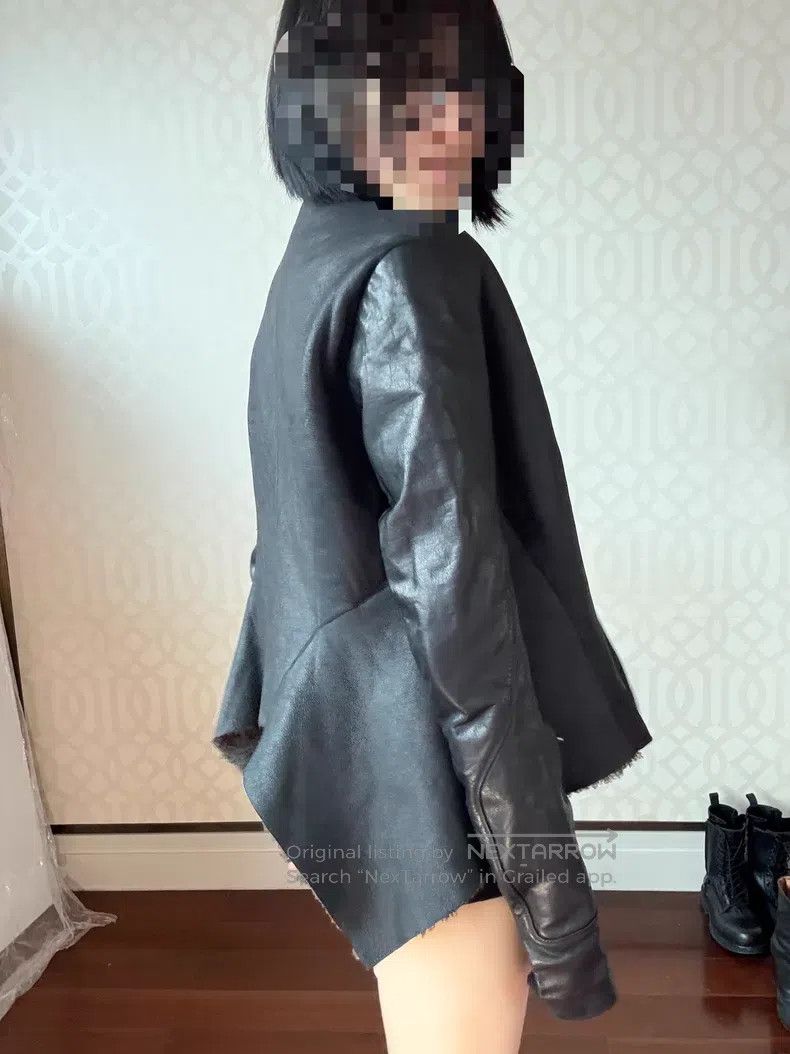 Rick Owens Rick Owens Leather jacket Size M / US 6-8 / IT 42-44 - 1 Thumbnail