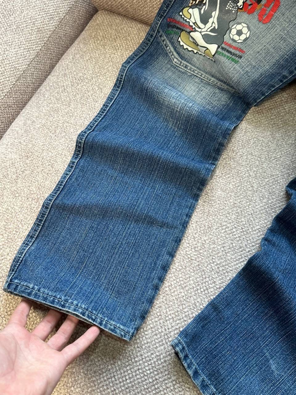 Jean × Vintage Vintage Jnco style Rap Jeans Size US 28 / EU 44 - 2 Thumbnail