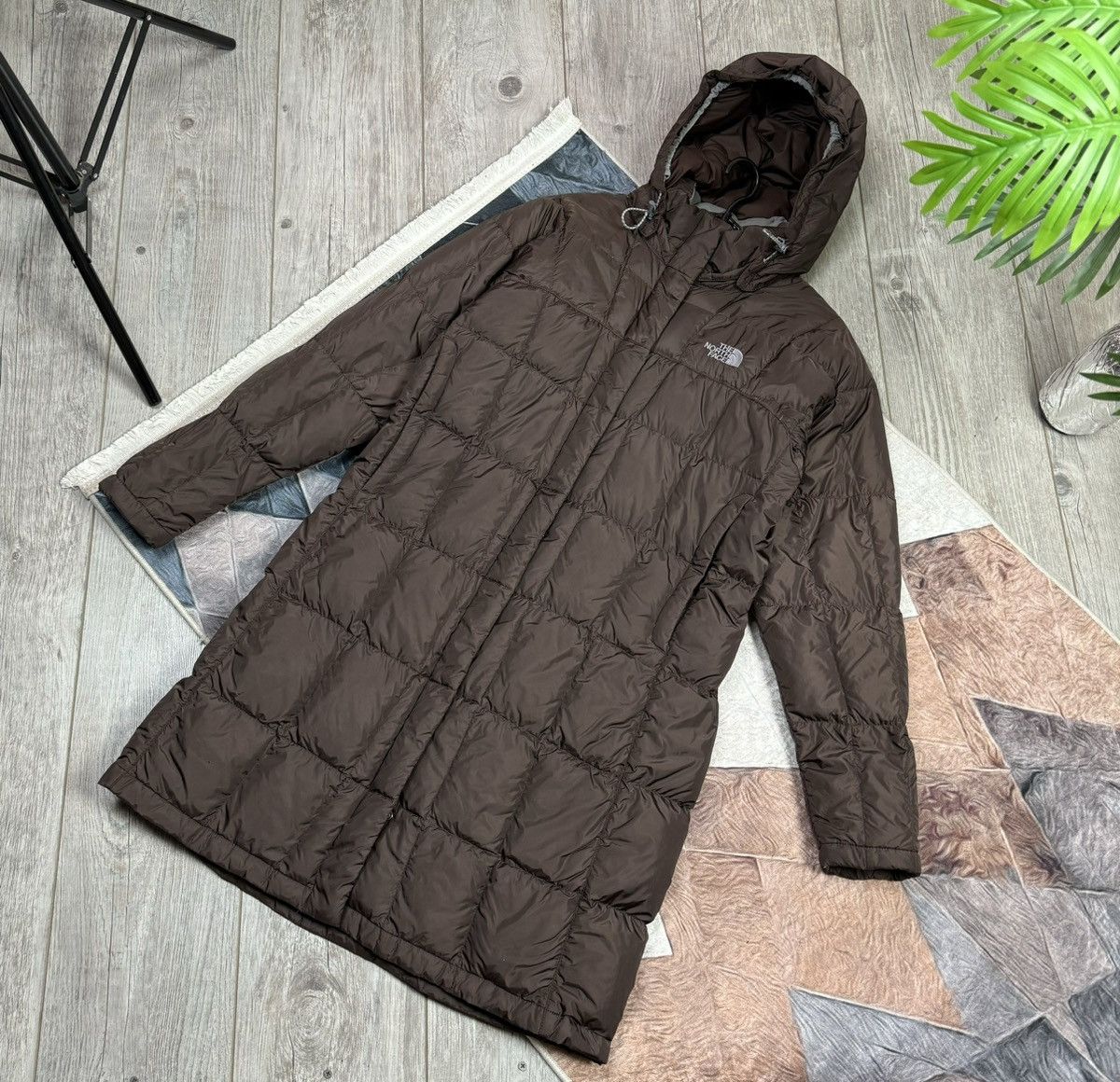 The North Face × Vintage The North Face Down Jacket Puffer Women’s Y2K Drill style Size M / US 6-8 / IT 42-44 - 9 Thumbnail