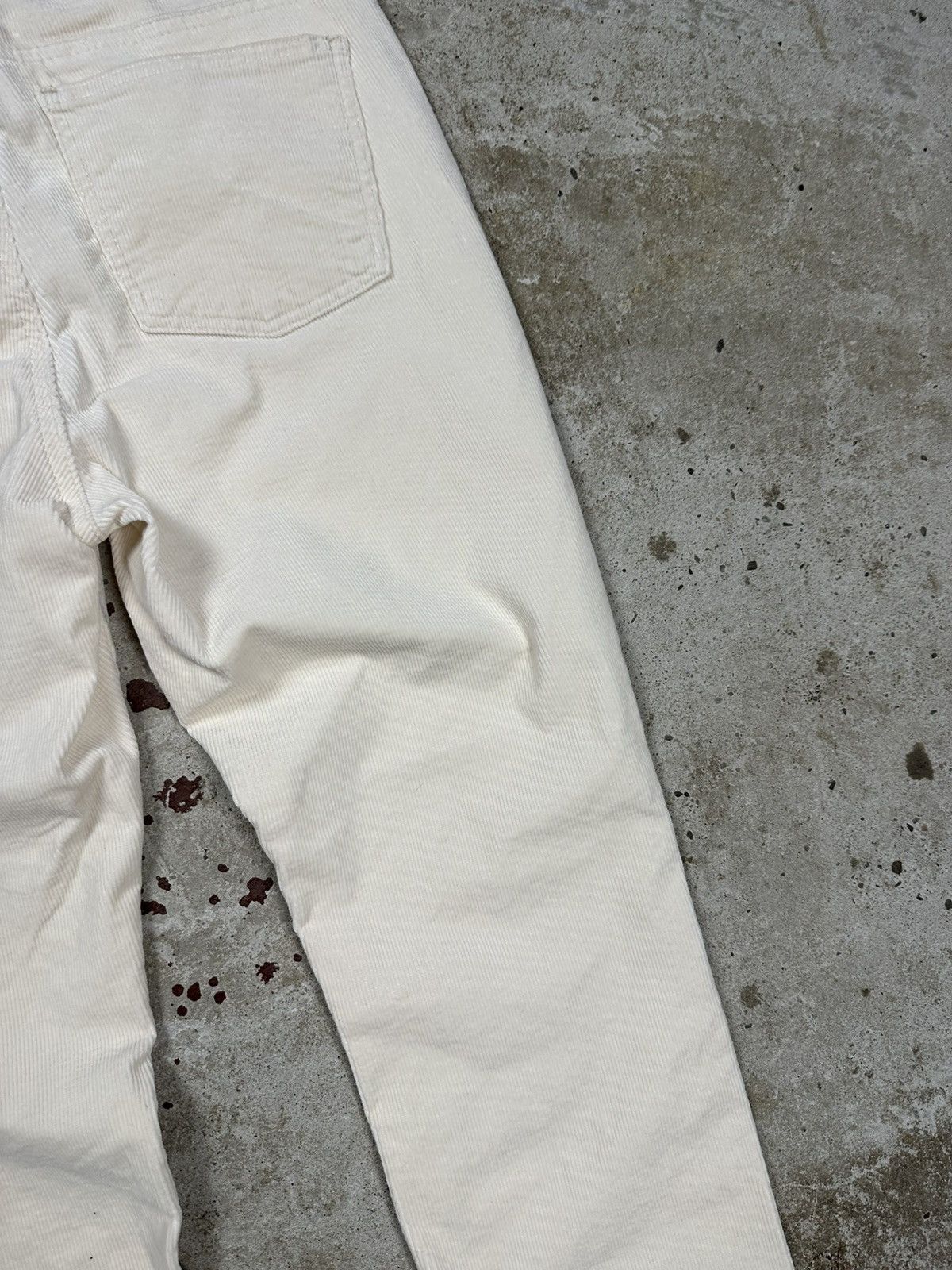 Lauren Ralph Lauren Lauren Ralph Lauren Cream Corduroy Pants Size 30" / US 8 / IT 44 - 15 Thumbnail
