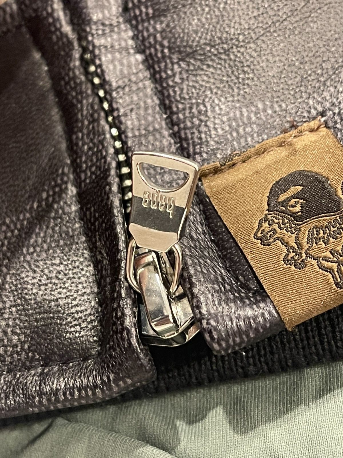Bape × Coach Black Bape X Coach Shark Leather Jacket Size US L / EU 52-54 / 3 - 15 Thumbnail