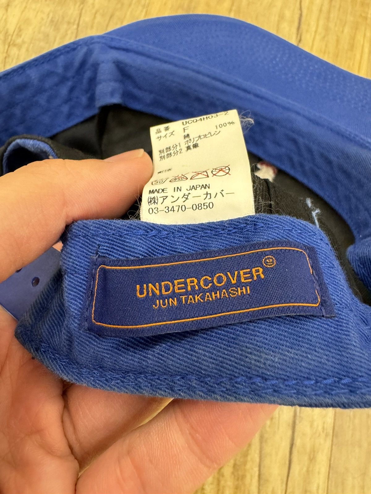 Undercover UNDERCOVER 16ss middle finger Cap Size ONE SIZE - 5 Thumbnail
