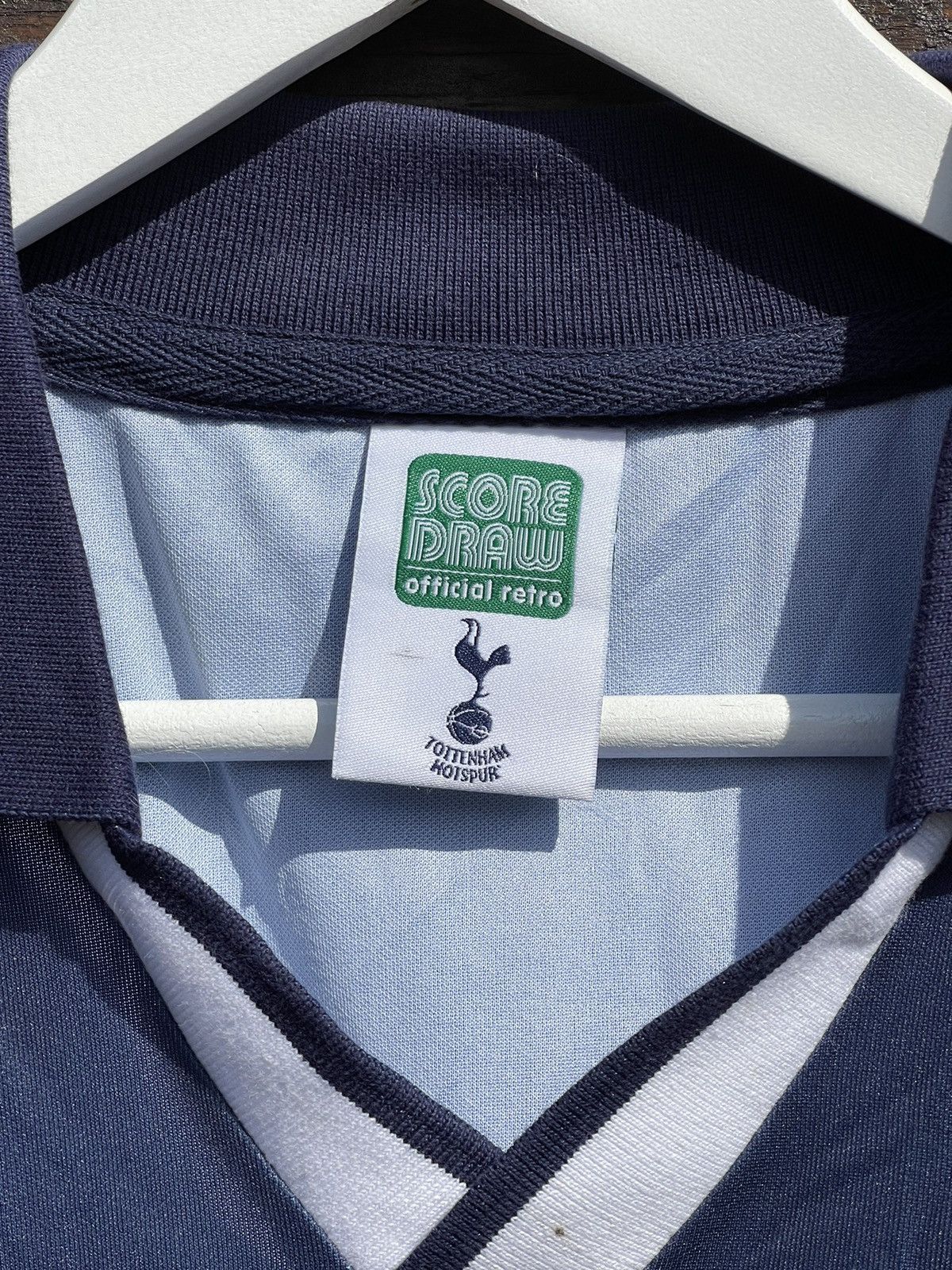 Vintage 1993 Tottenham Holsten Replica score draw vintage jersey Size US XL / EU 56 / 4 - 6 Thumbnail