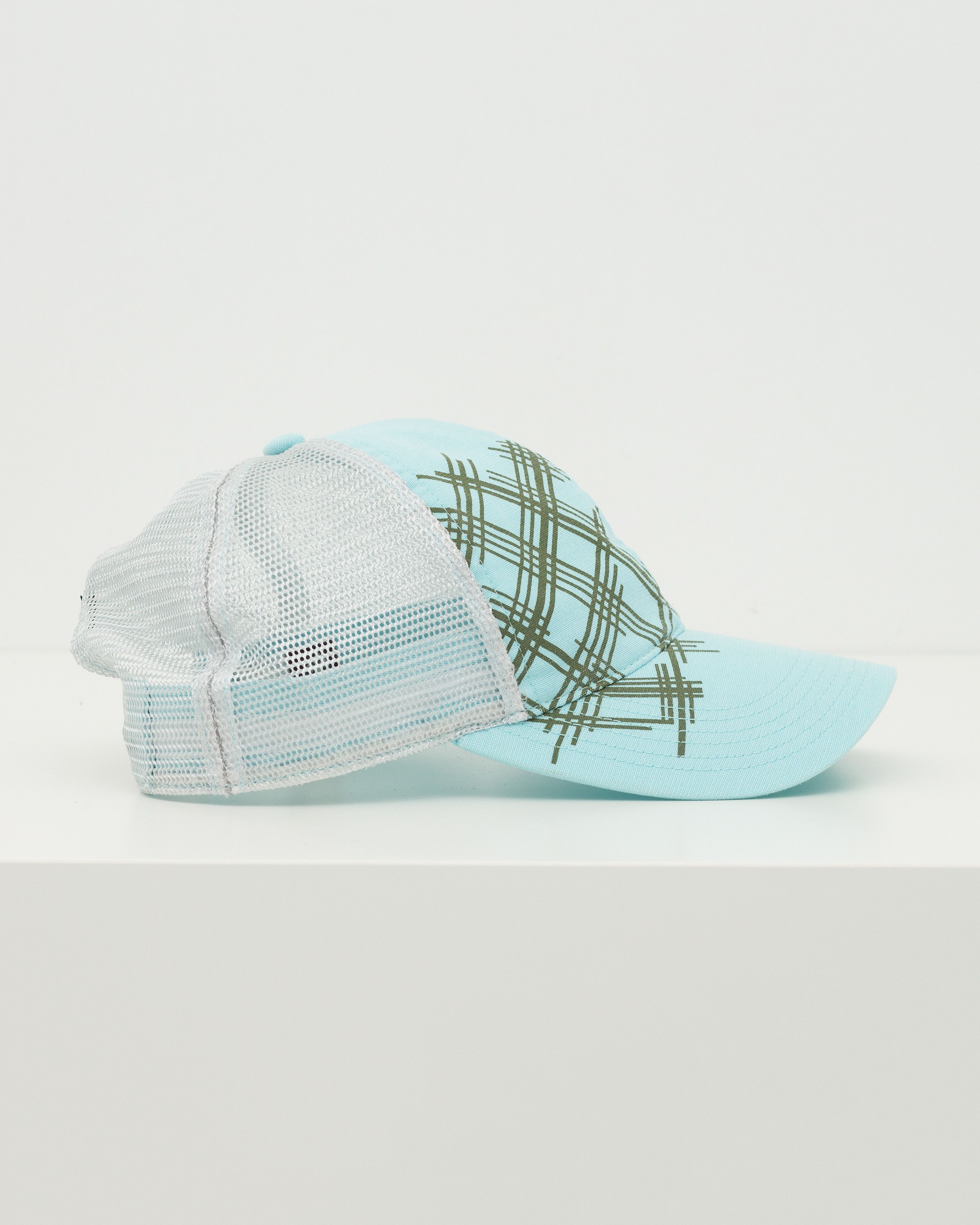 Nike ACG Rare Vintage 2006 Trucker Cap Aqua/Olive One Size Y2K Size ONE SIZE - 3 Thumbnail