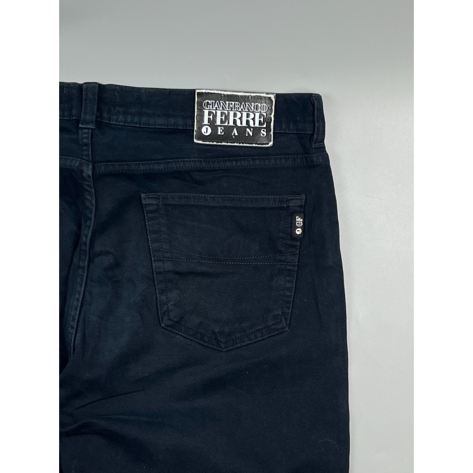 Gianfranco Ferre GianFranco Ferre Black Cotton Pants (Y0950) Size US 38 / EU 54 - 16 Thumbnail