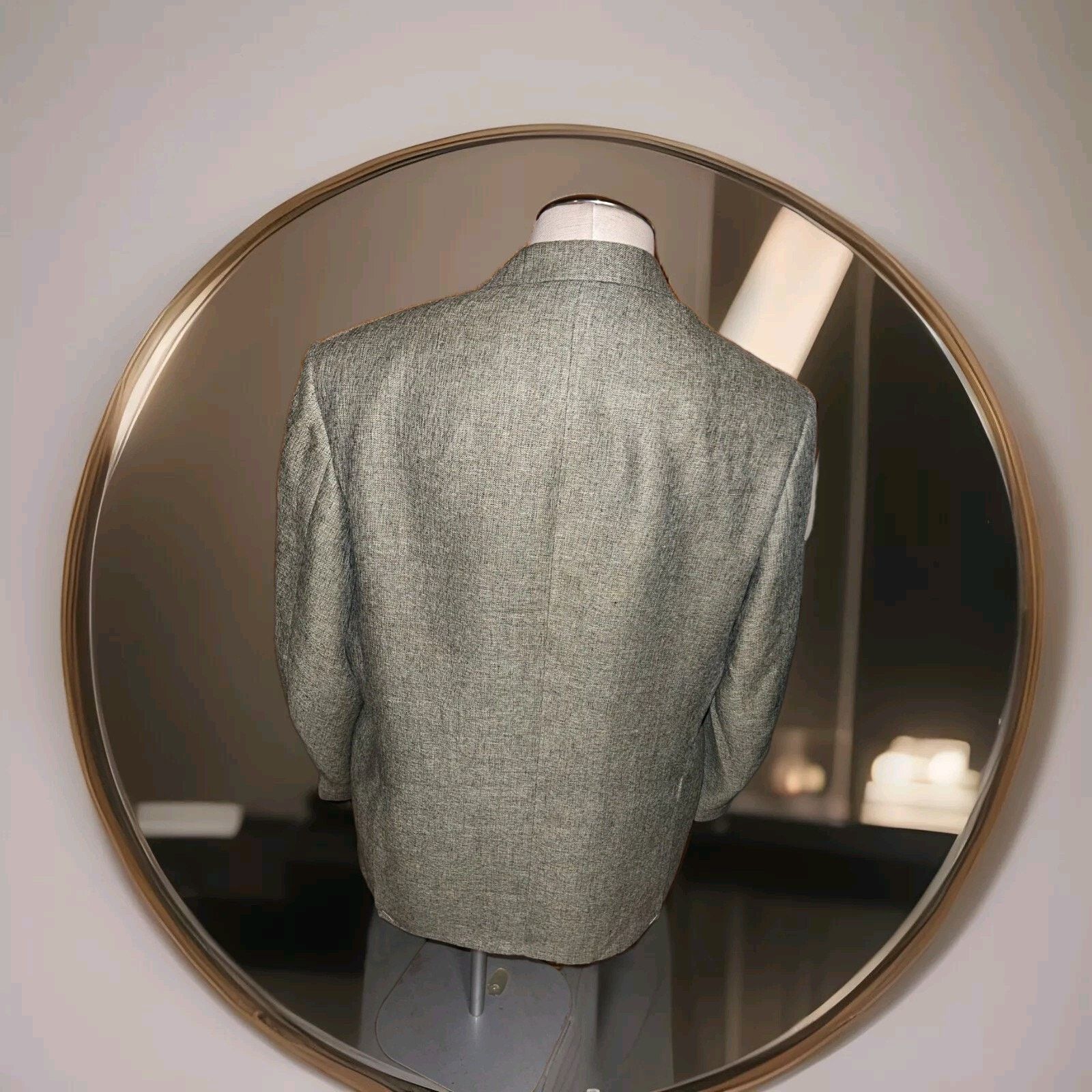 Corneliani Corneliani Italian Light Green sport coat, blazer 48R US Size 48R - 3 Thumbnail