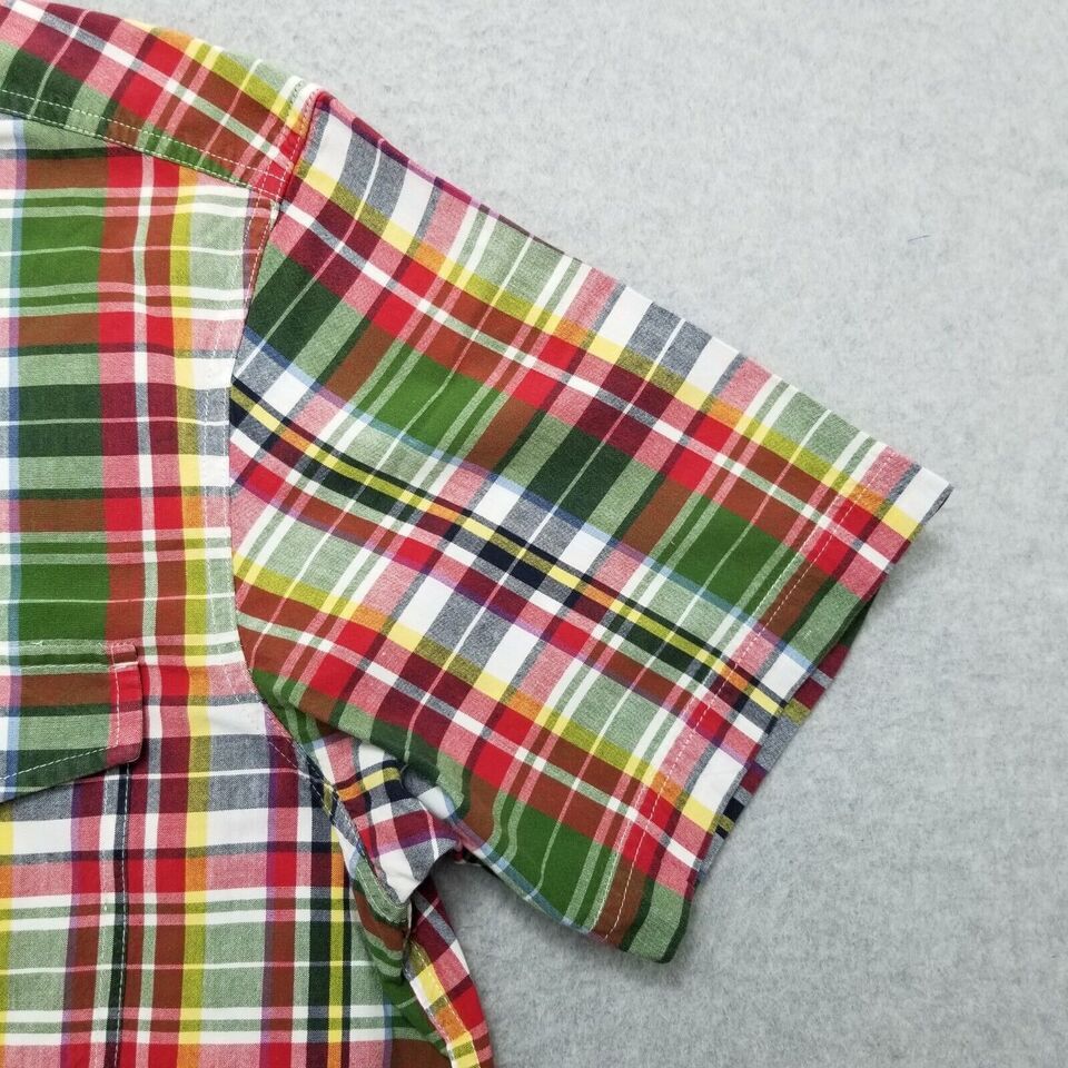 Eddie Bauer Eddie Bauer Shirt Mens Large Plaid Button Up Short Sleeve Size US L / EU 52-54 / 3 - 3 Thumbnail