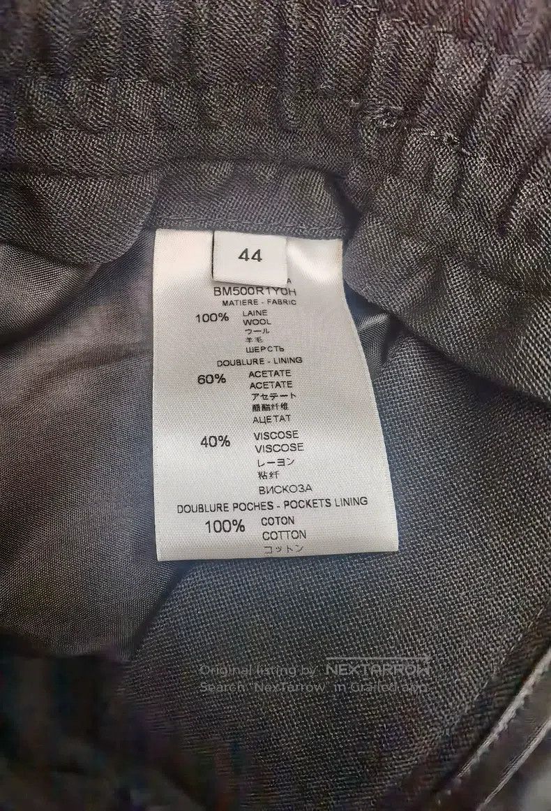 Givenchy Givenchy SizeXS Loose-fit star patchwork wool sports pants Size US 30 / EU 46 - 7 Thumbnail