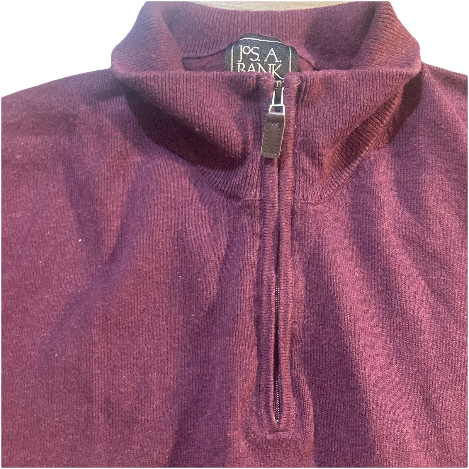 Jos. A. Bank Jos A Bank Mens Pima Cotton Traveler 1/4 Zip Sweater XXL Size US XXL / EU 58 / 5 - 2 Thumbnail