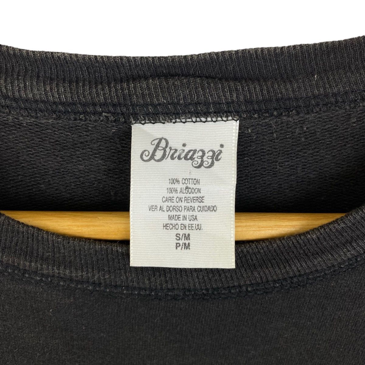 Vintage Vintage BRIAZZI Sunflower Big Logo Sweatshirt Pullover Size US M / EU 48-50 / 2 - 5 Thumbnail