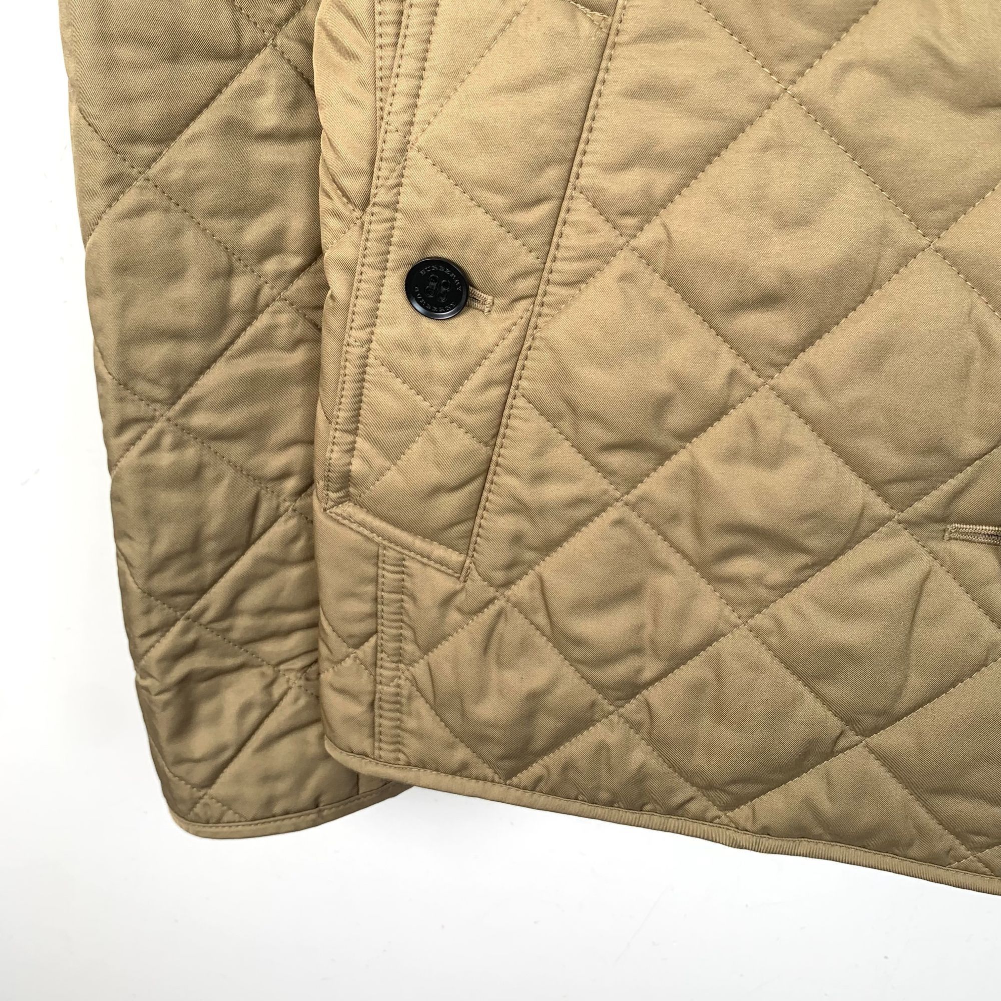 Burberry Burberry Brown Diamond Check Collar Button-Down Cotton Jacke Size XS / US 0-2 / IT 36-38 - 6 Thumbnail
