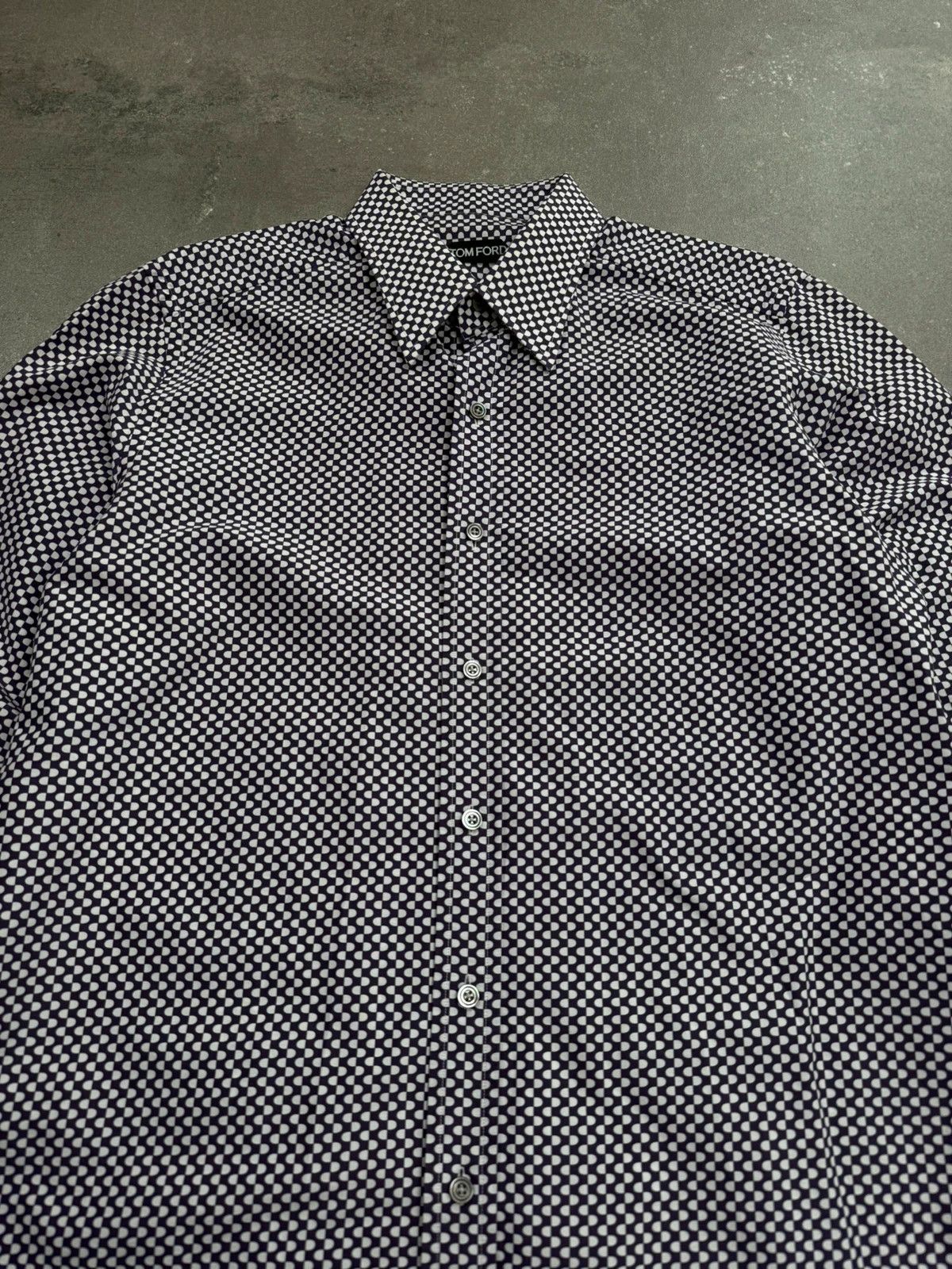 Tom Ford Tom Ford shirt old money street wear luxury Size US XL / EU 56 / 4 - 4 Thumbnail