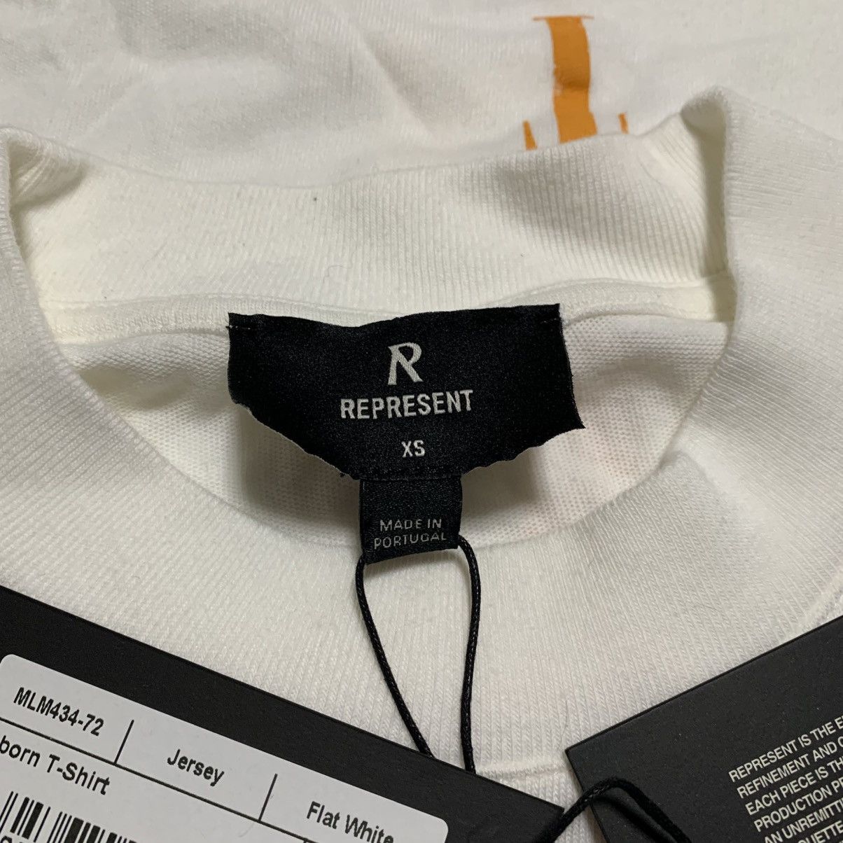 Represent Clo. Represent XS Reborn Flat White Tee Size US XS / EU 42 / 0 - 4 Thumbnail