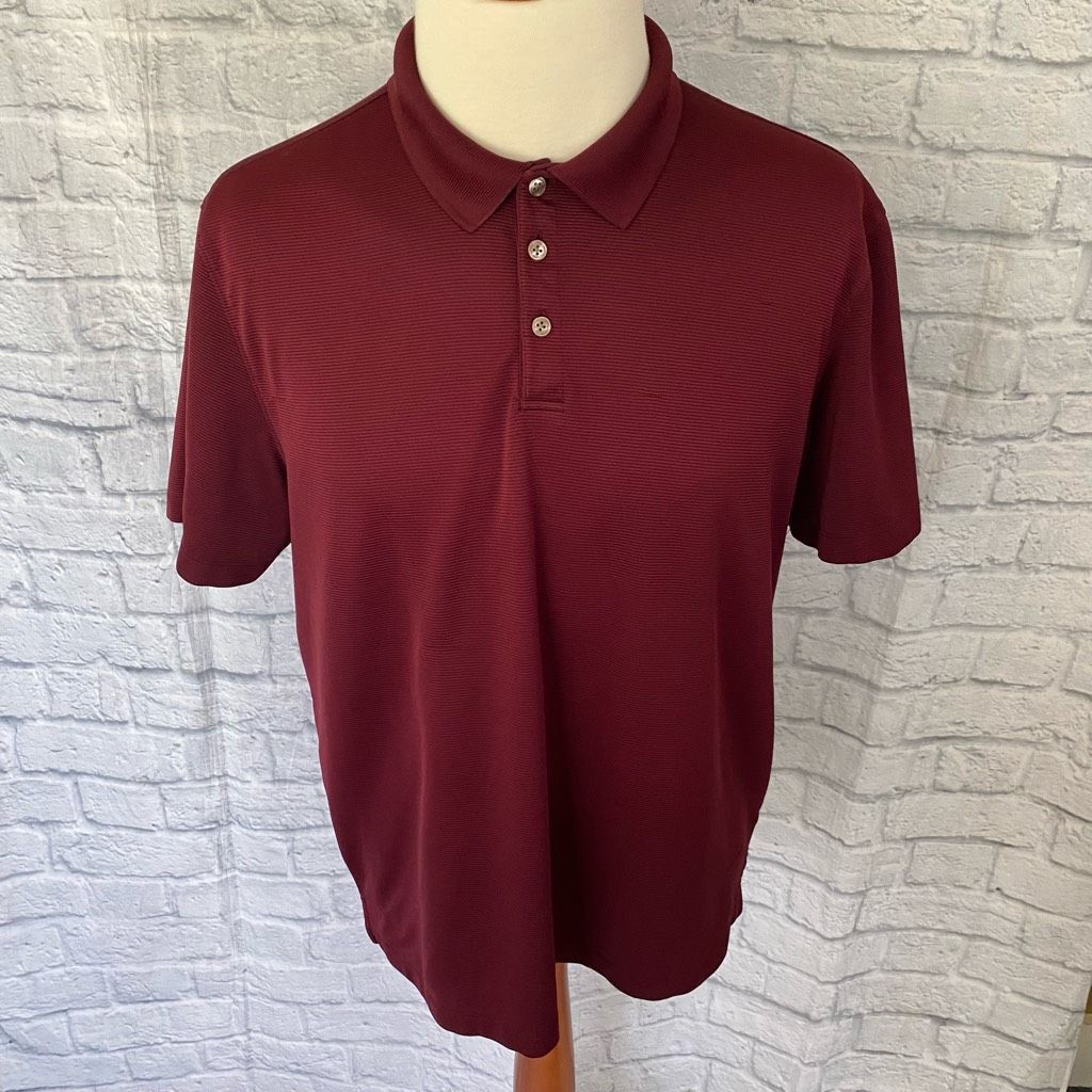 Van Heusen Van Heusen & Ben Hogan men XL Dri Fit short sleeve polo shir Size US XL / EU 56 / 4 - 5 Thumbnail
