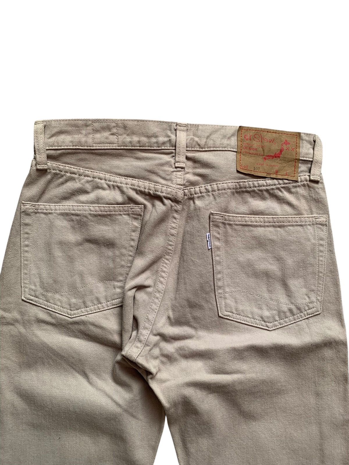 Vintage Orslow Japanesse Design Casual Pants Beige Colour Size US 31 - 3 Thumbnail