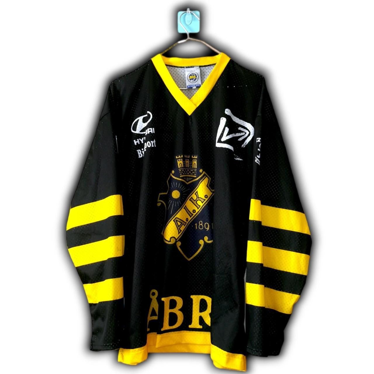 Other Aik Stockholm Hockey Sweden 90s Home shirt jersey Size US M / EU 48-50 / 2 - 1 Thumbnail