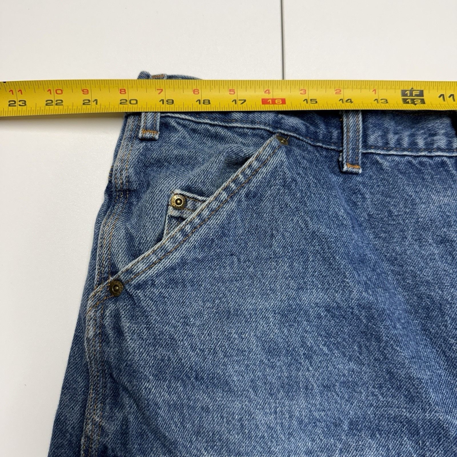 Vintage Big Bill Double Knee Cargo Jeans Mens 40x30 Baggy Workwear Size US 40 / EU 56 - 9 Thumbnail