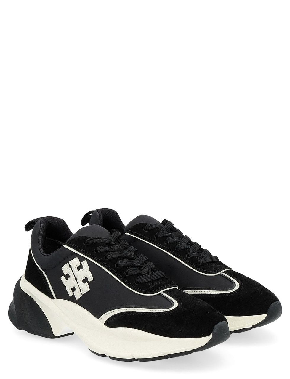 Tory Burch o1s22i1n1024 Good Luck Sneakers in Black Size US 5.5 / IT 35.5 - 2 Thumbnail