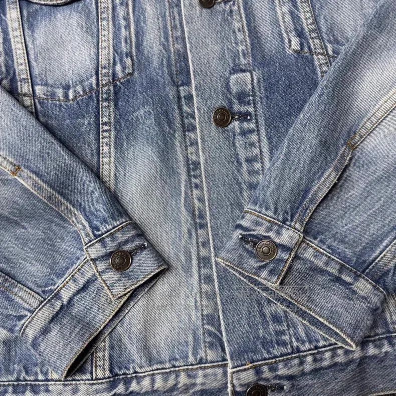 Balenciaga Balenciaga Denim Logo Jacket. Size US XS / EU 42 / 0 - 2 Thumbnail