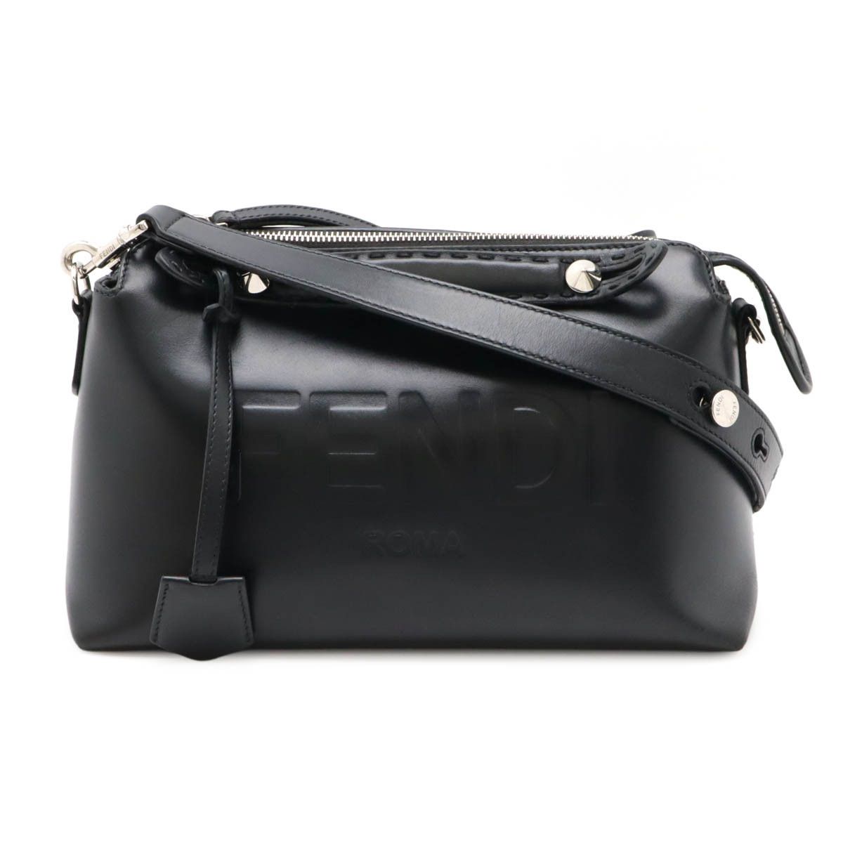 Fendi Fendi By The Way Leather 2Way Bag Leather Shoulder Bag 8Bl146 in Black, Women's