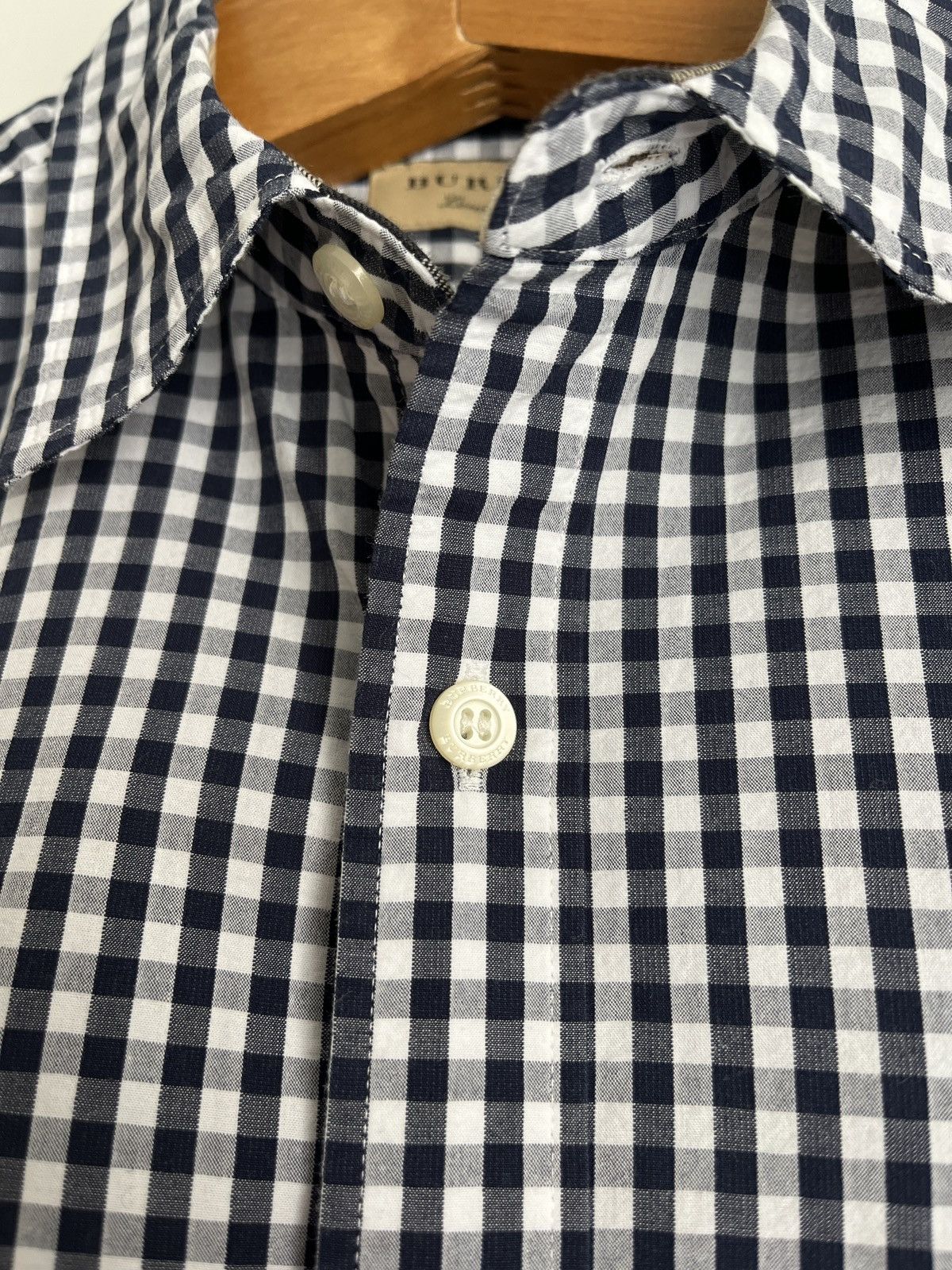 Burberry Burberry Short Sleeve Checkered Shirt Size US S / EU 44-46 / 1 - 10 Thumbnail