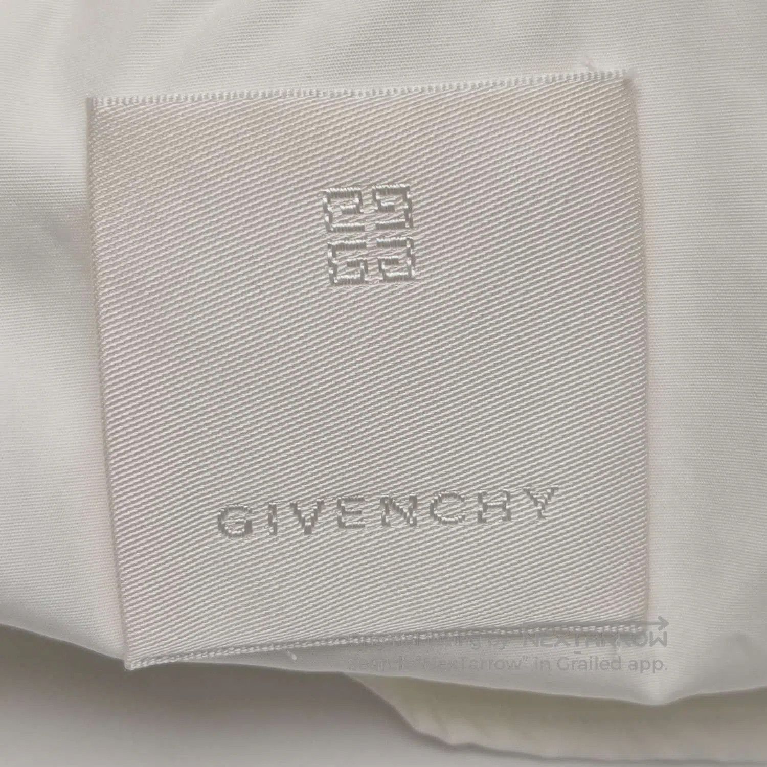 Givenchy Givenchy Cotton Solid Single - Breasted Spread Collar Shirt Size US S / EU 44-46 / 1 - 2 Thumbnail
