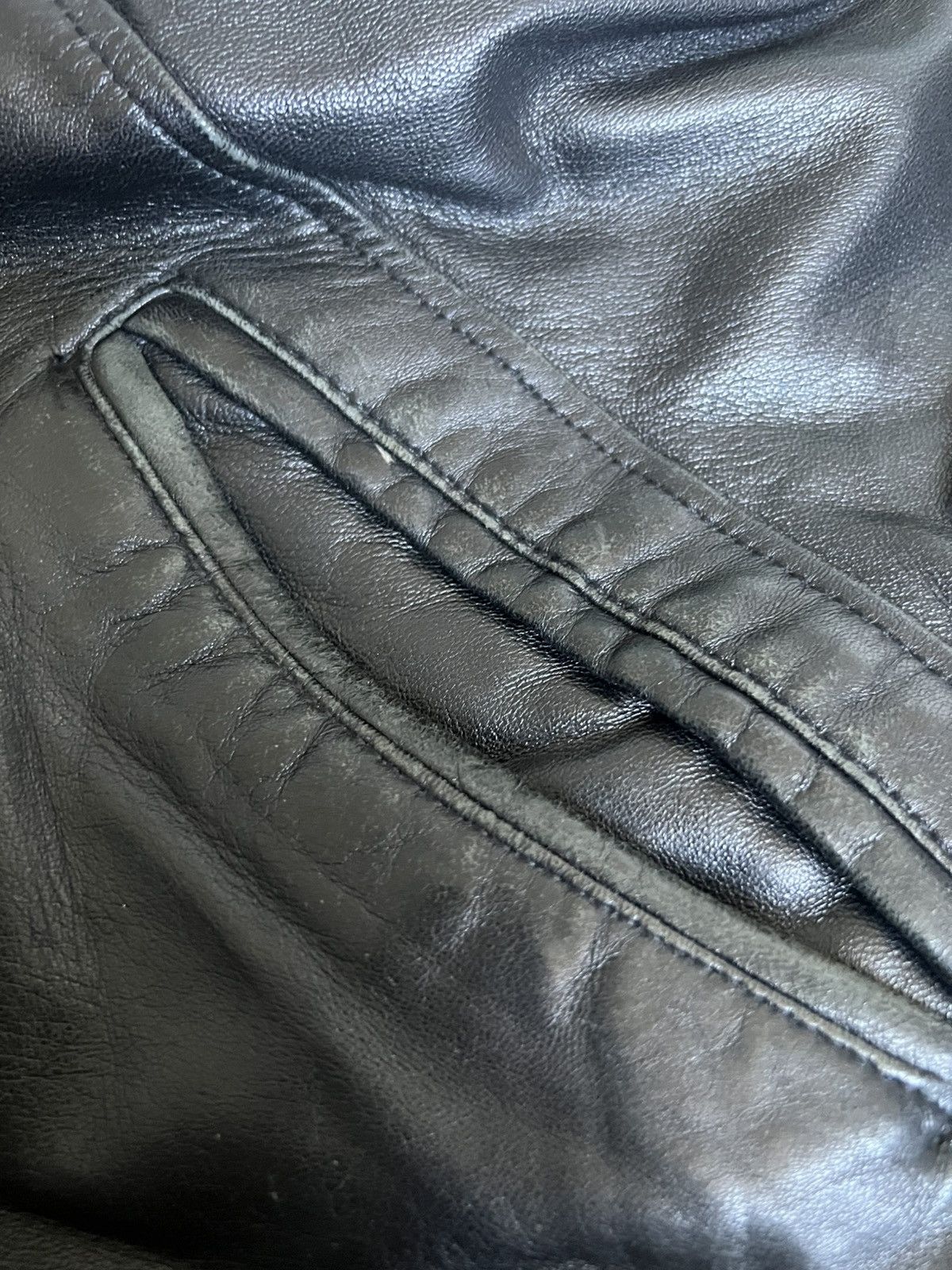 Adidas Vintage Adidas Leather Bomber Jacket Olympic Collection 1960 Size US XL / EU 56 / 4 - 3 Thumbnail