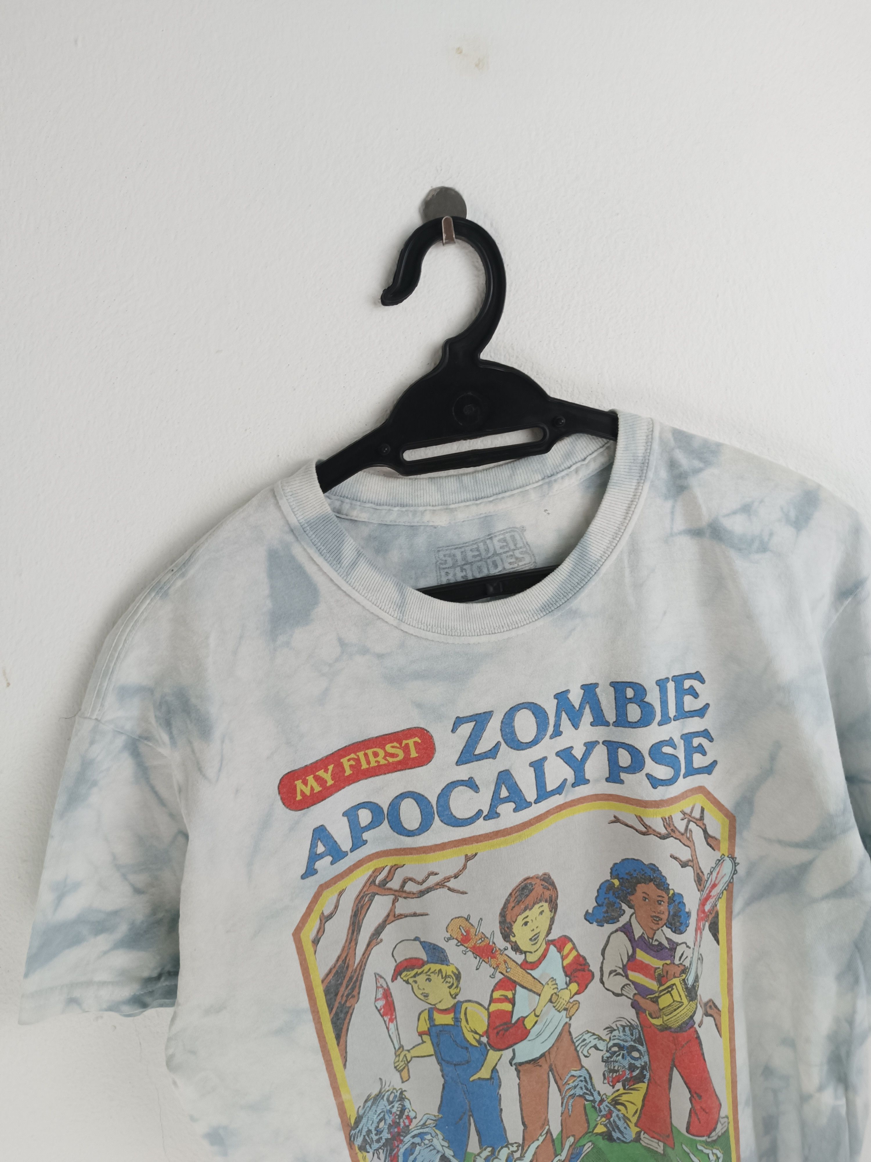 Vintage VINTAGE STEVEN RHODES ZOMBIE APOCALYPSE TIE DYE TEE Size US M / EU 48-50 / 2 - 5 Thumbnail