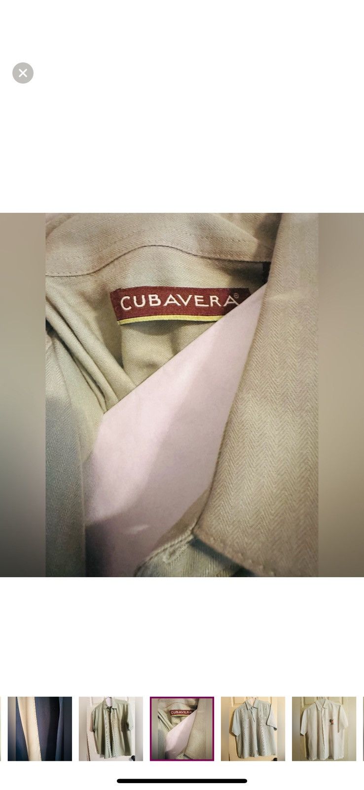 Cubavera MEN'S LOT 4 DESIGNER CUBAVERA LOT SHORT SLEEVE LOT SHIRTS Size US L / EU 52-54 / 3 - 5 Thumbnail