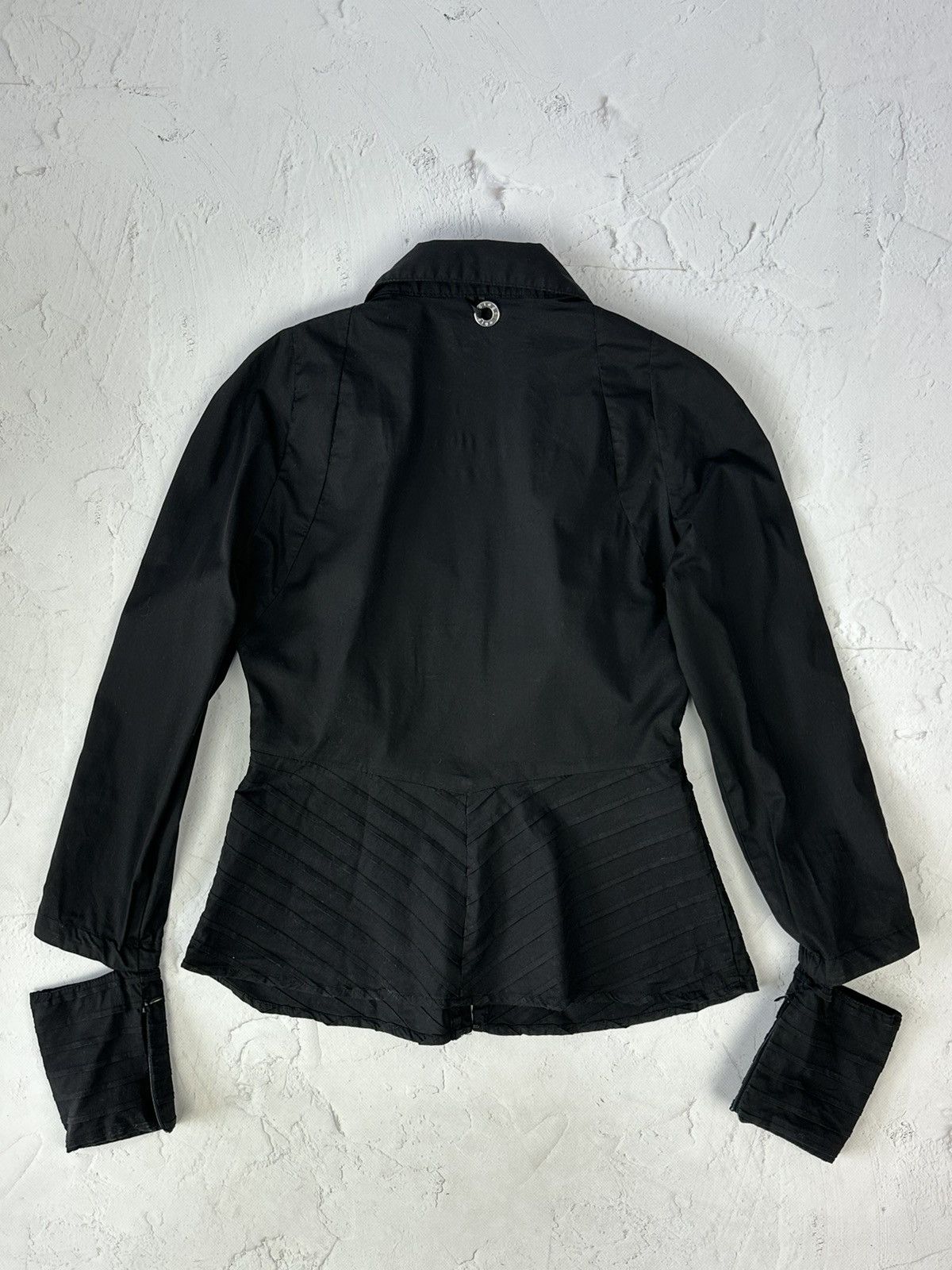 Japanese Brand × Vintage Vintage Black Bondage Shirt Size M / US 6-8 / IT 42-44 - 6 Thumbnail