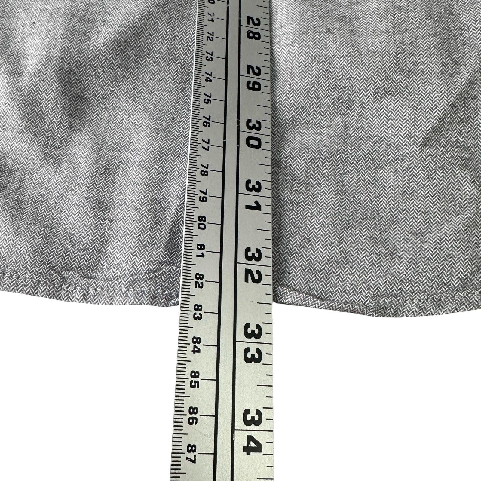 UNTUCKit Untuckit Flannel Shirt Mens 2XLT 2XL XXL Tall Gray Cotton Size US XXL / EU 58 / 5 - 9 Thumbnail
