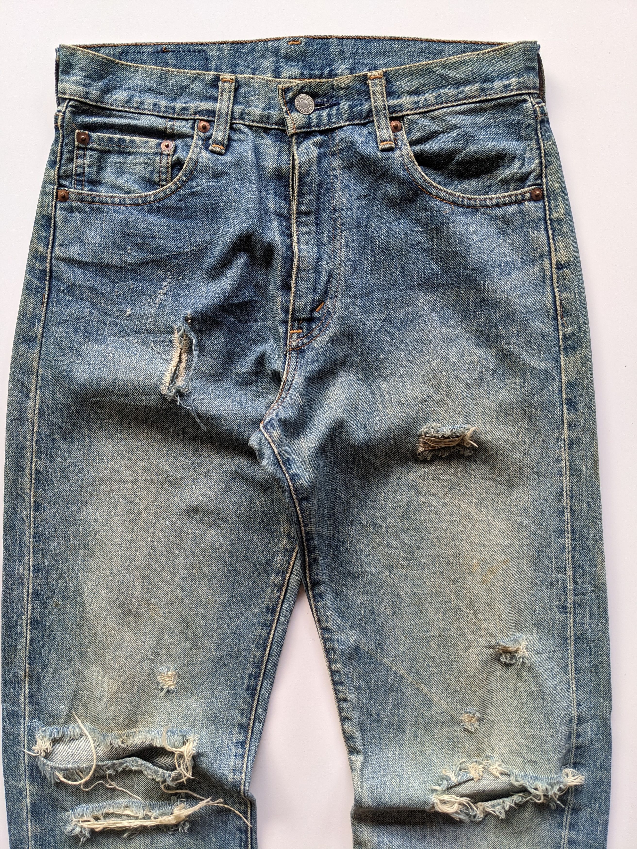 Levi's × Levi's Vintage Clothing × Vintage Vintage Levi's 502 Big E selvedge jeans Size US 31 - 5 Thumbnail