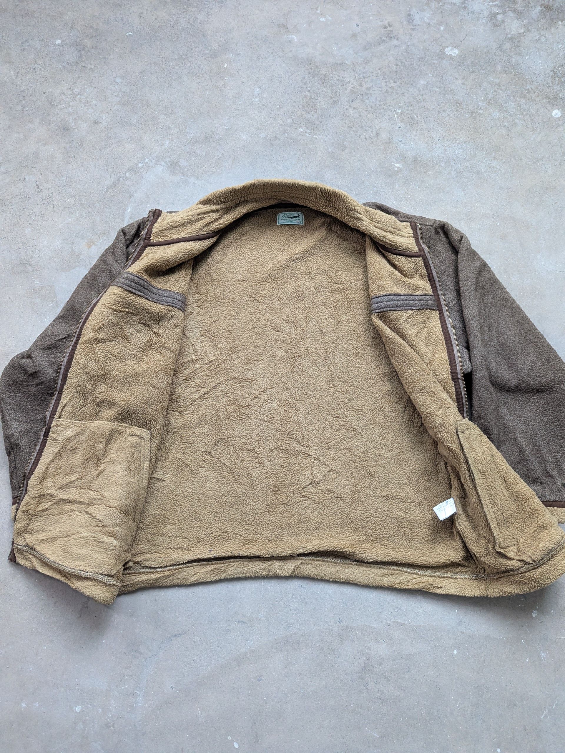 Japanese Brand × Vintage Vintage 2000s Crocodile Fleece Jacket B 3 Pattern Style Size US L / EU 52-54 / 3 - 13 Thumbnail