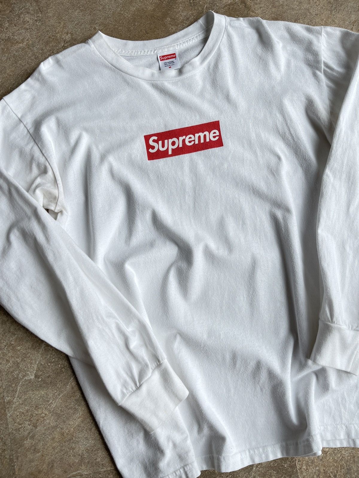 Supreme Supreme Box Logo Red on White SS20 Size US M / EU 48-50 / 2 - 3 Thumbnail
