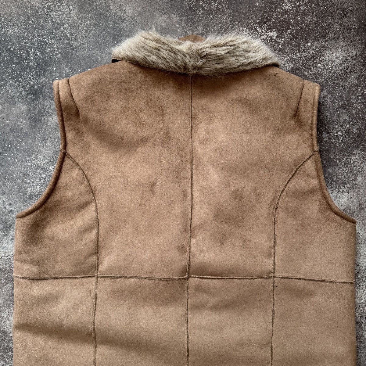 Hysteric Glamour Japan Style Vintage Unisex Faux Fur Shearling Style Vest Size US M / EU 48-50 / 2 - 8 Thumbnail