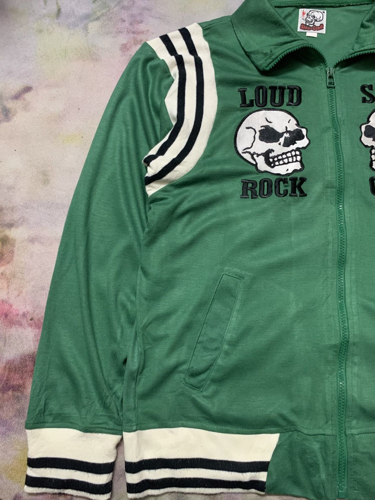 Hysteric Glamour × Japanese Brand Japanese Brand Shin Comp Rockabilly Skull Thin Sweater Size US M / EU 48-50 / 2 - 3 Thumbnail