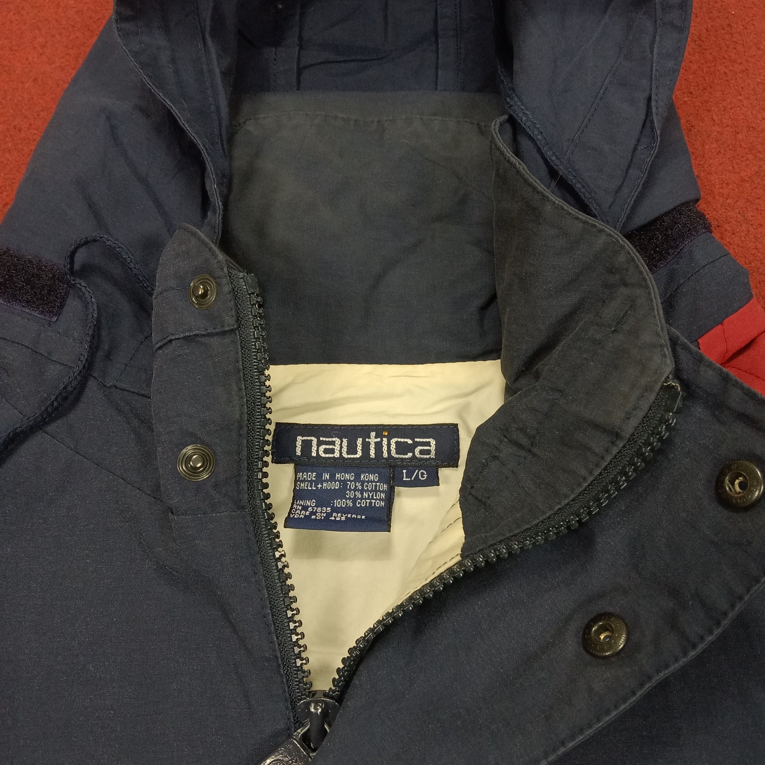Nautica × Vintage Nautica Colours Design Fashion Style Jacket Hoodies Size US XL / EU 56 / 4 - 8 Thumbnail