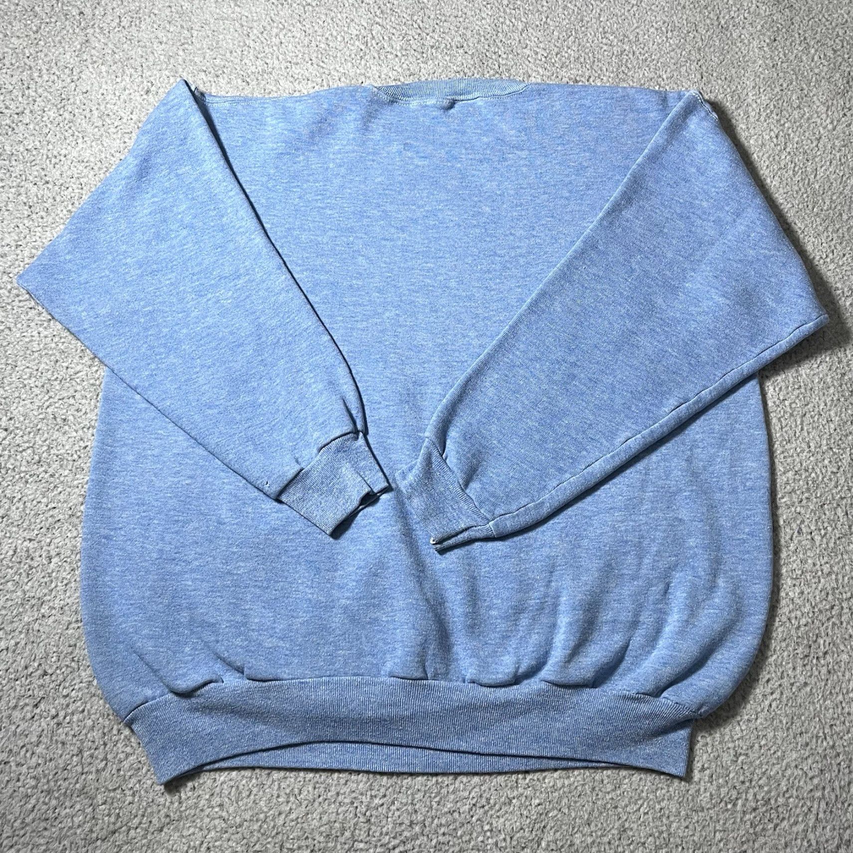 Russell Athletic VINTAGE Russell Athletic Sweatshirt Mens XL Blue Crewneck Pullover USA 70s 80s Retro Sports Shirt Size US XL / EU 56 / 4 - 7 Thumbnail