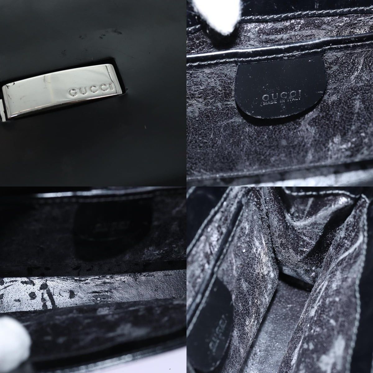 Gucci GUCCI Shoulder Bag Leather Black 007 2046 007 2046 Size ONE SIZE - 11 Thumbnail