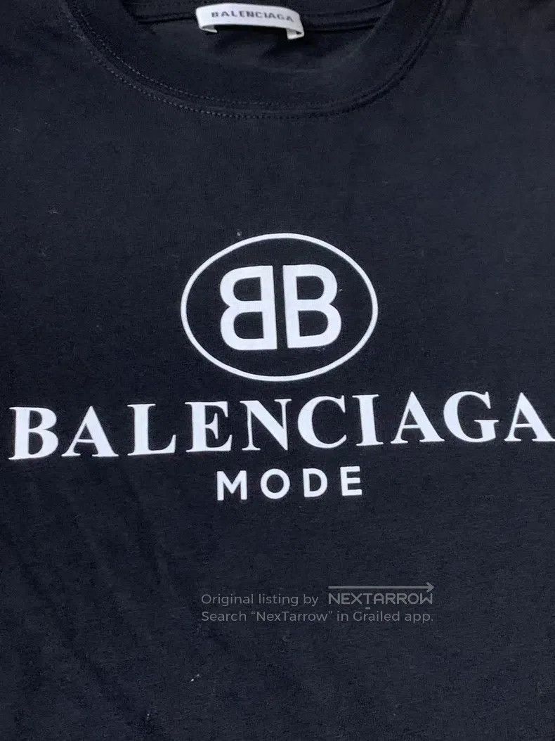 Balenciaga Balenciaga Logo Short Sleeve Size US XS / EU 42 / 0 - 2 Thumbnail