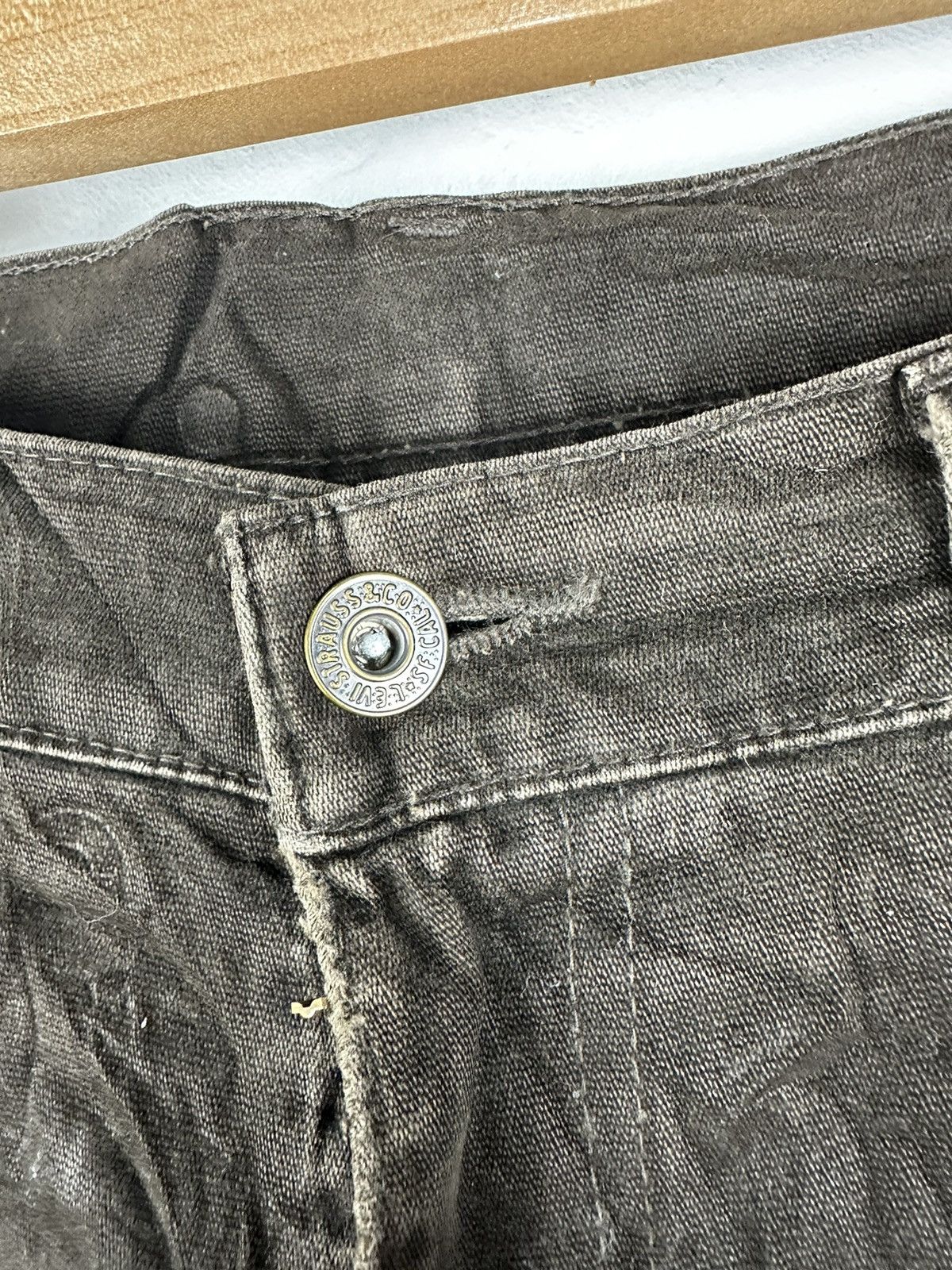 Japanese Brand Levis Dark Brown Vintage Japanese Branded #B001 Size US 34 / EU 50 - 5 Thumbnail