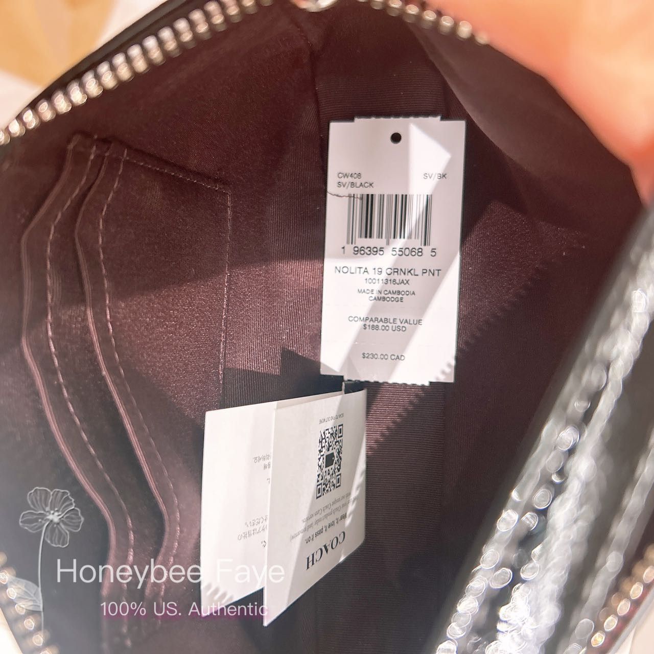 Coach Nolita 19 CW408 Size ONE SIZE - 5 Thumbnail