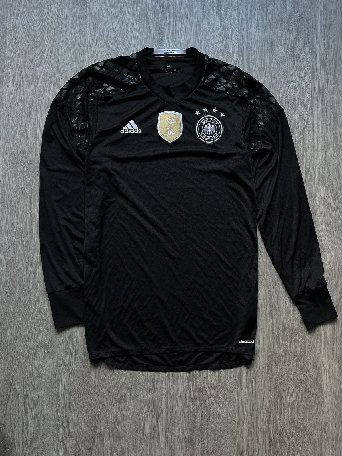 Adidas × Japanese Brand SHIRT ADIDAS FOOTBALL GERMANY 🔘 FIFA UEFA 2014 🔘 STREETWEAR Size US M / EU 48-50 / 2 - 1 Thumbnail