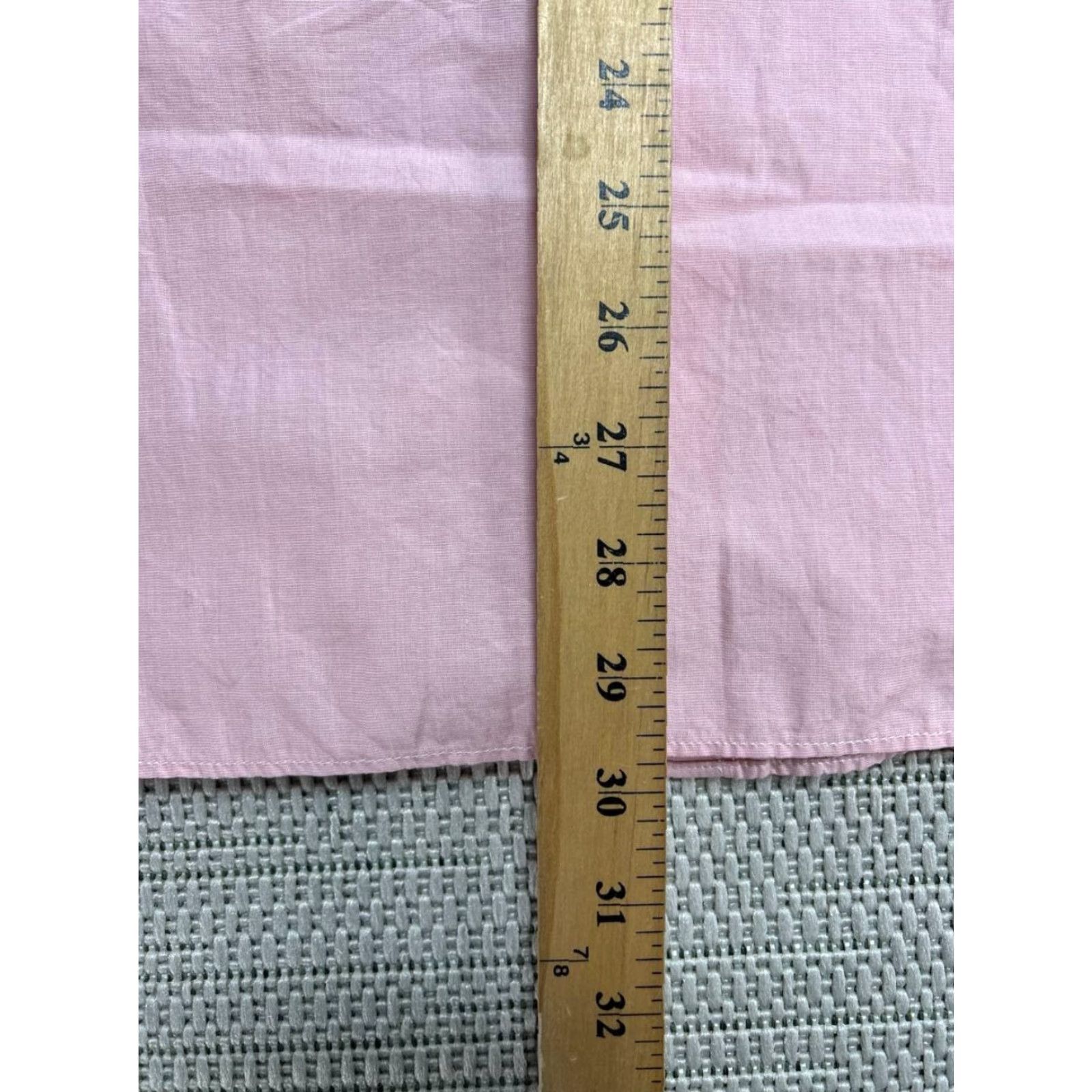 J.Crew J.CREW Shirt Mens Large Pink Organic Cotton Slim Button-Down Dress Shirt Size US L / EU 52-54 / 3 - 7 Thumbnail