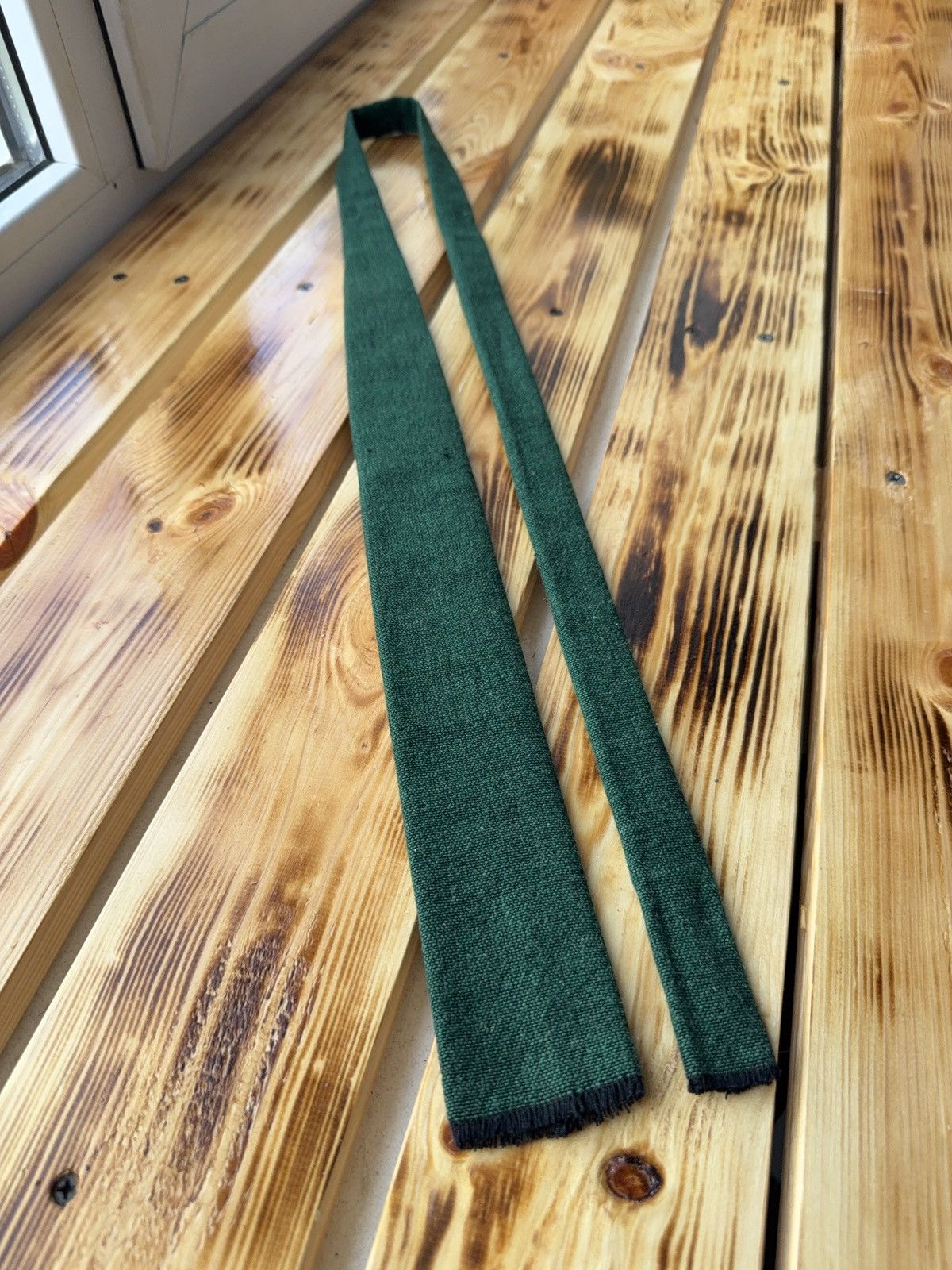Japanese Brand Japanese Archive Retro 80s Issey Style Green Textured Linen Size ONE SIZE - 3 Thumbnail