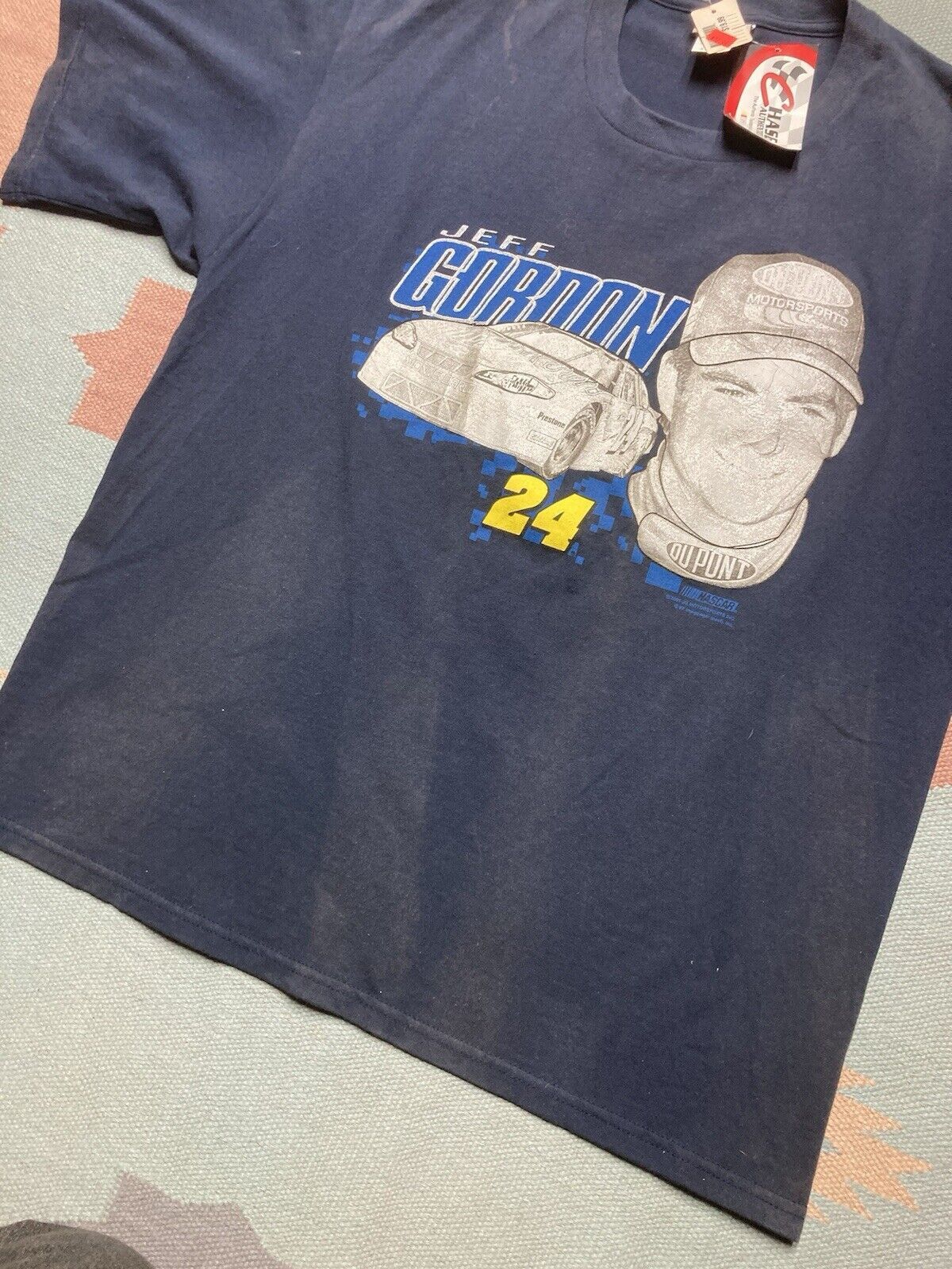 NASCAR × Vintage Vtg graphic t shirt jeff Gordon nascar race 24 dupont NWT XL Size US XL / EU 56 / 4 - 2 Thumbnail