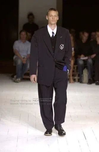 Yohji Yamamoto Yohji Yamamoto 03SS Wool Embroidery Jacket. Size US S / EU 44-46 / 1 - 2 Thumbnail