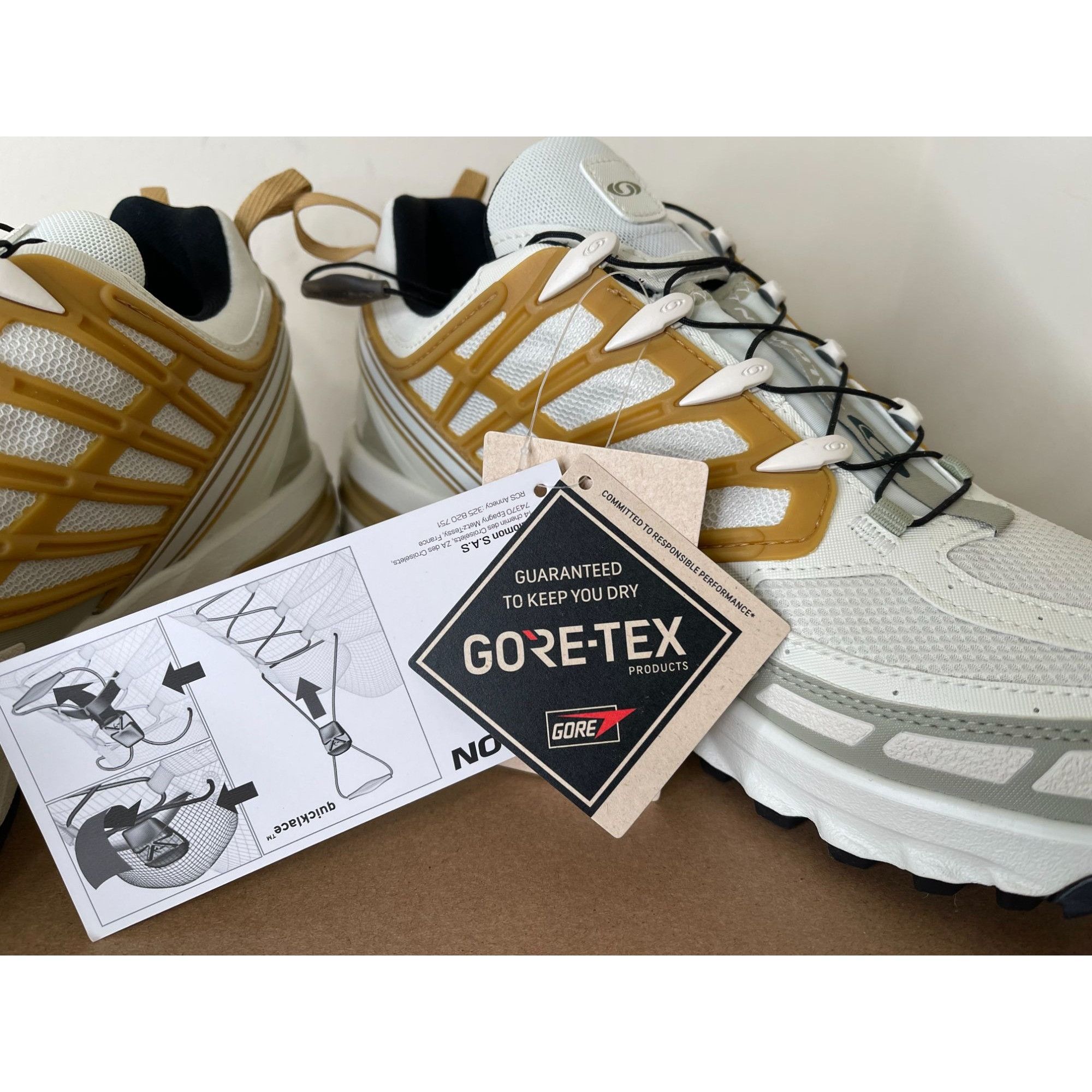 Salomon Salomon ACS Pro GORE-TEX Icicle Antelope Tea Mens 10us Size US 10 / EU 43 - 5 Thumbnail